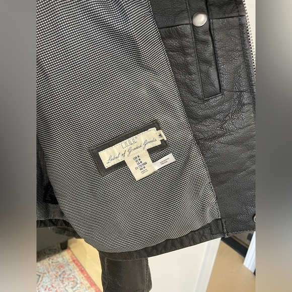 Johnston Company Leather Jacket - Picture 3 of 4